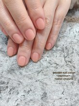 プライベート ネイルサロン マーマ(murmur)/ナチュラルピンクネイル