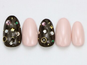 ハーティーネイル hearty nail 溝の口店/定額デザイン￥12000