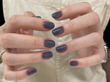 スイ(sue)/くすみネイビーネイル