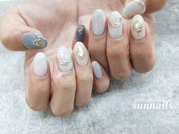 サンネイルズ(sun nails)/ニュアンスネイル