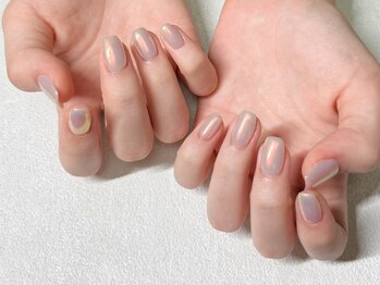 カナネイル(Kana Nail)/hand/ミラーワンカラー