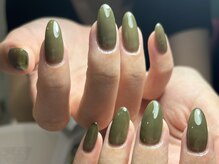 サロンドファン(salon de Fan)/カーキワンカラー