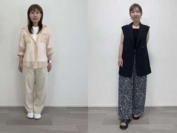 ウル 恵比寿渋谷店(ULU)/ブルベ冬×骨格ナチュラルコーデ