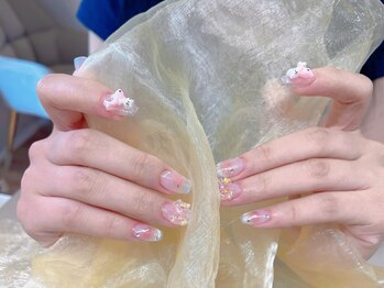 Sara Nail Salon池袋【サラ】長さだし/パラジェル/マグネット/ワンカラー/付け放題/キャラクターネイル