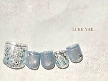 ルークネイル 恵比寿店(LUKE NAIL)/【フット】クリアマグネット