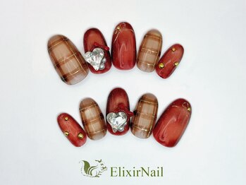 エリクサーネイル 新宿3丁目(Elixir Nail)/定額c やり放題/クーポン使用