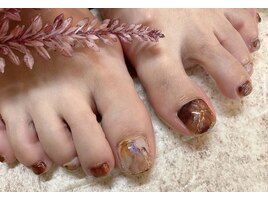 冬もフットネイル♪