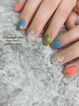 プライベート ネイルサロン マーマ(murmur)/カラフルニュアンス