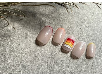 ブレスネイル(brace Nail)/カラフルライン