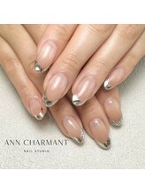 アンシャルマンネイルスタジオ(Ann charmant nail studio)/美爪フレンチ¥7,800