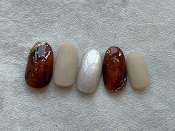 アールラッシュ アンド アールネイル(Rlash & r.nail PRODUCED BYα)/べっ甲・マットワンカラー