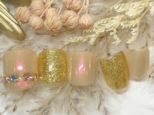 アイラッシュトウキョウドットライズ エキニア横浜店(TOKYO.RISE)/オーロラフットネイル