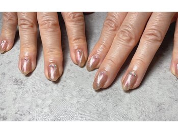 アーモンド 人形町店(Au monde)/【マグネットネイル】