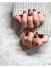 ガーデン ヘア&エステ&ネイル Garden/リボンフレンチ