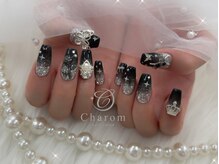 チャロム(Charom)/ブラックゴテゴテネイル