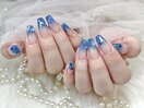 【Rika】オーロラネイル