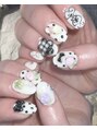 ニコネイル 渋谷店(NICO nail)&nbsp;薔薇ドット