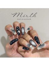 マース(Mirth)/ネイビーネイル