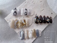 エヌエープラスネイル 葛西本店(Na+nail)/定額月替わりデザイン