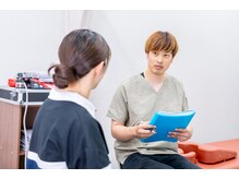 パレット整骨院の雰囲気（バウンサーやプレイマットもあるのでお子様連れで来院できます！）