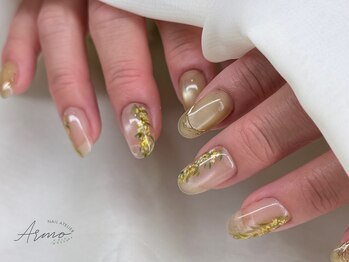 アルモ(Armo.)/ミモザフラワーネイル