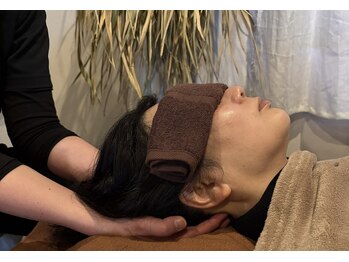 ソレイユ(Solei優)の写真/【5月6月の緊張疲れ・気圧頭痛・不眠に】深部温活×ヘッドマッサージ　全身を緩め、深い呼吸ができる状態へ