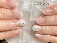 サロン ド メルシー(Salon de MERCI)/ワンポイントお花☆