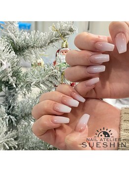 スーシン(SUESHIN)/white gradation