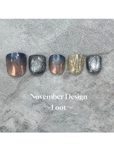 エトワールネイル 高崎筑縄町店(Etoile nail)/23年11月フット定額