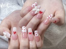ウサギネイル 新大久保店(usagi nail)/ハートネイル