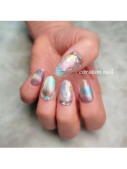 コラソンネイル(corazon nail)/HAND120分コース☆バカラネイル