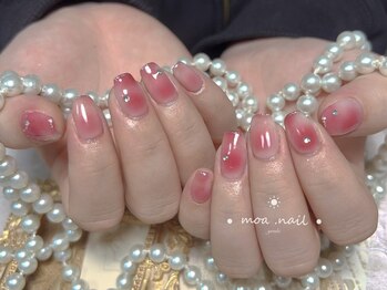 モアネイル 新宿/ワンホンネイル/持ち込み/新宿