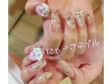 にゃーこネイル/痛ネイル☆持ち込みデザイン
