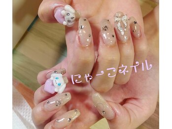 痛ネイル☆持ち込みデザイン