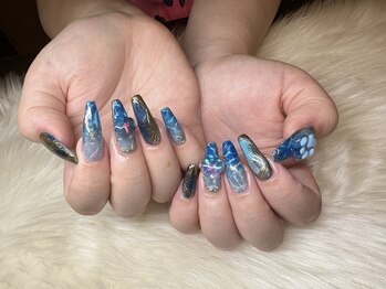 カットアンドスタイル クラウン(Cut & Style Clown)/水面ネイル［横浜/横浜駅］