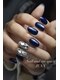 ネイルスペース ジュンクス(NAIL SPACE JUNX)の写真/【平日限定!ワンカラー+ストーン10粒orラメ¥6600】美フォルムシルエットでワンカラーでも最高の仕上がり