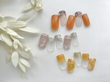 オフィスOK!!シンプルネイル[アート４～6本付]￥6800