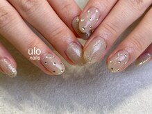 ウロネイルズ(ulo nails)/つぶつぶキラキラストーンネイル