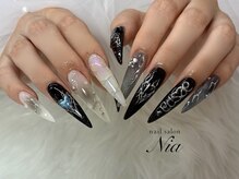 ニア ネイルサロン 大阪駅前第2ビル(Nia)/ミラーネイル