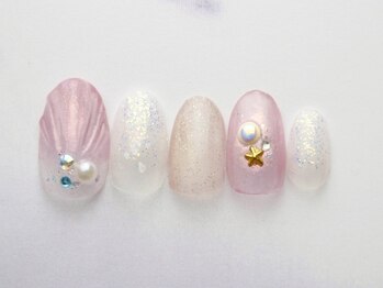 池袋ネイルサロン イイネイル(Ee-Nail)/マグネットシェルネイ初回￥6980