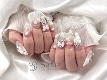 サフィアネイル 大阪駅前第3ビル(Safia nail)の写真/カラー200色以上&パーツ300種類以上！◆可愛さ無限大♪梅田の大人気salon★センス×再現性に自信◎
