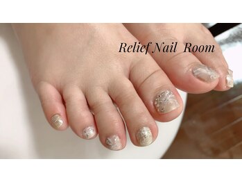 リリーフネイルルーム(RELiEF NAiL ROOM)/フットシンプルコース