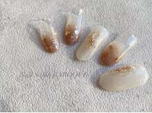 ネイルサロン バロック(Nail Salon BAROQUE)/ベージュグラデネイルデザイン