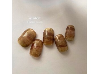 ラテネイル(Latte nail)/地層nuance