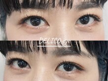 デリコ アイ(DELICO eye)/フラットエクステ140本仕上げ