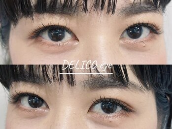 デリコ アイ(DELICO eye)/フラットエクステ140本仕上げ