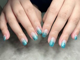 ラメグラデーション