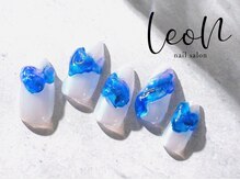 レオン 枚方(LeoN)/6月No.12:月替わり定額ネイル♪