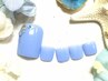フットネイルがオススメ☆選べるシンプルネイル<カラー変更無料>¥7040