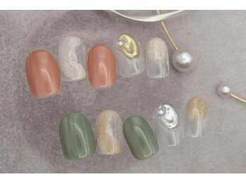 ネイルサロンプリッシュ 横浜店(prish)/2月号 5000円 ニュアンス